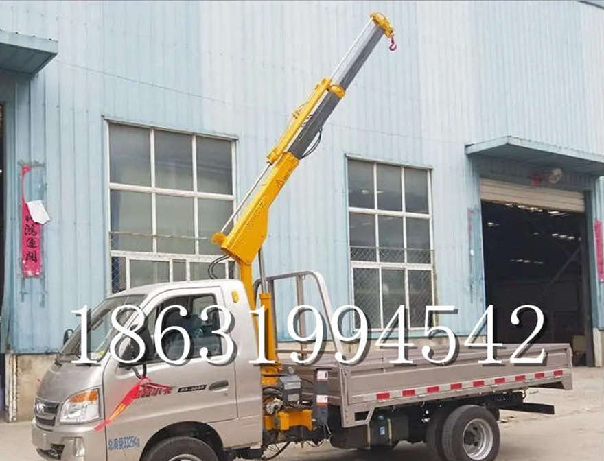 佛坪县随车吊机12V24V1吨随车吊多少钱12V24V1吨随车吊全电动液压吊机绞盘随车吊机小型
